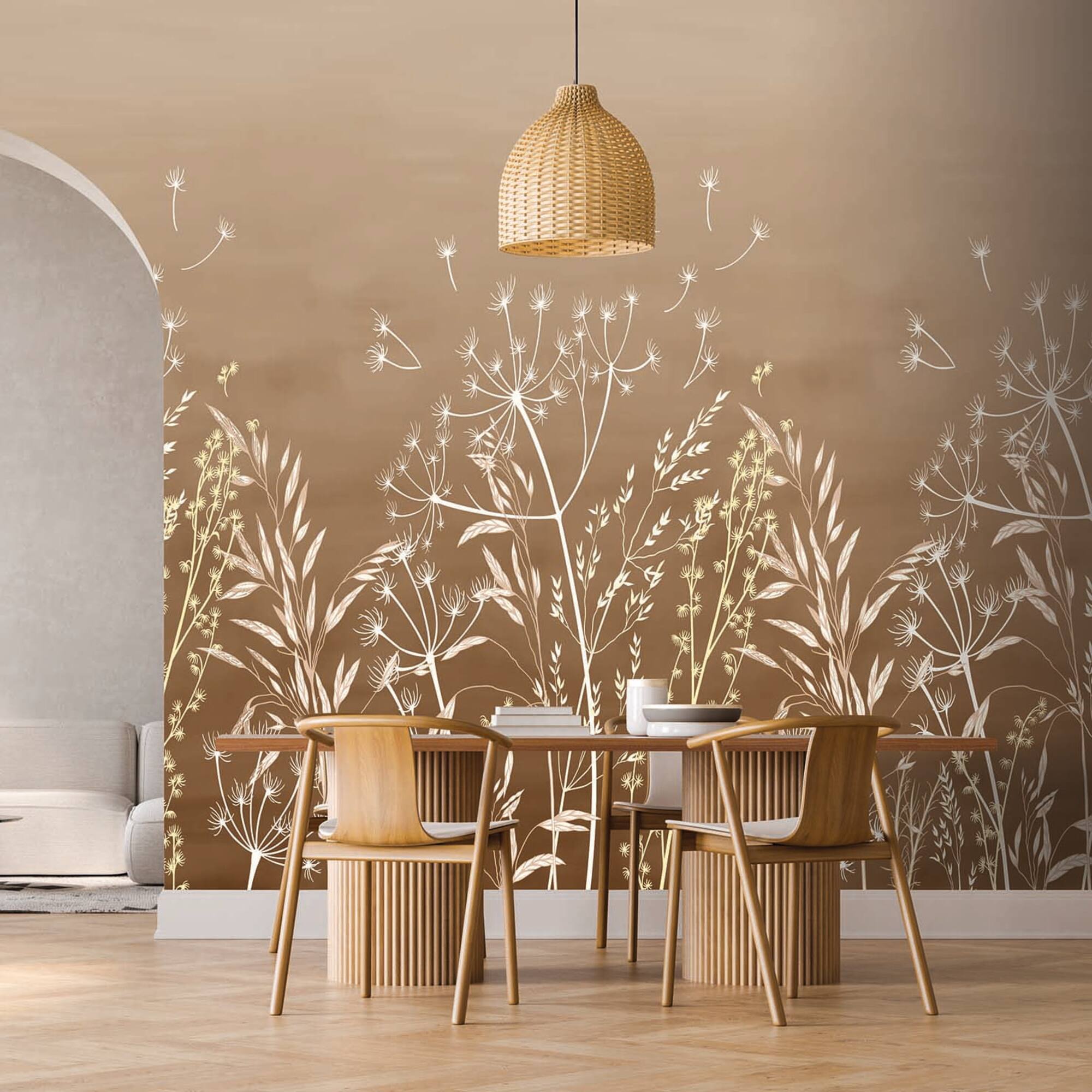 Designs Direct Dandelion Drift Wall Mural